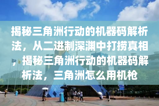 揭秘三角洲行动的机器码解析法，从二进制深渊中打捞真相，揭秘三角洲行动的机器码解析法，三角洲怎么用机枪
