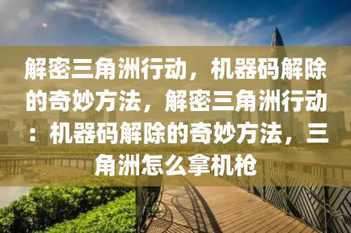 解密三角洲行动，机器码解除的奇妙方法，解密三角洲行动：机器码解除的奇妙方法，三角洲怎么拿机枪